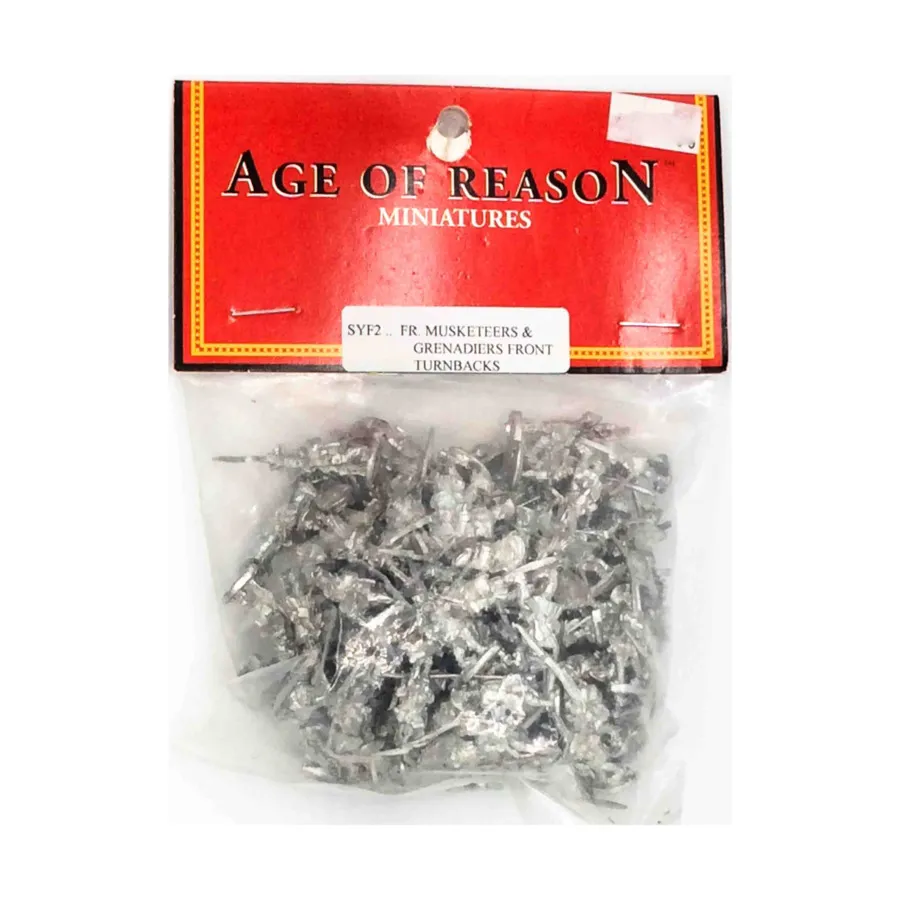 

Французские мушкетеры и гренадеры (повороты на фронте), Age of Reason (15mm) (Old Glory)
