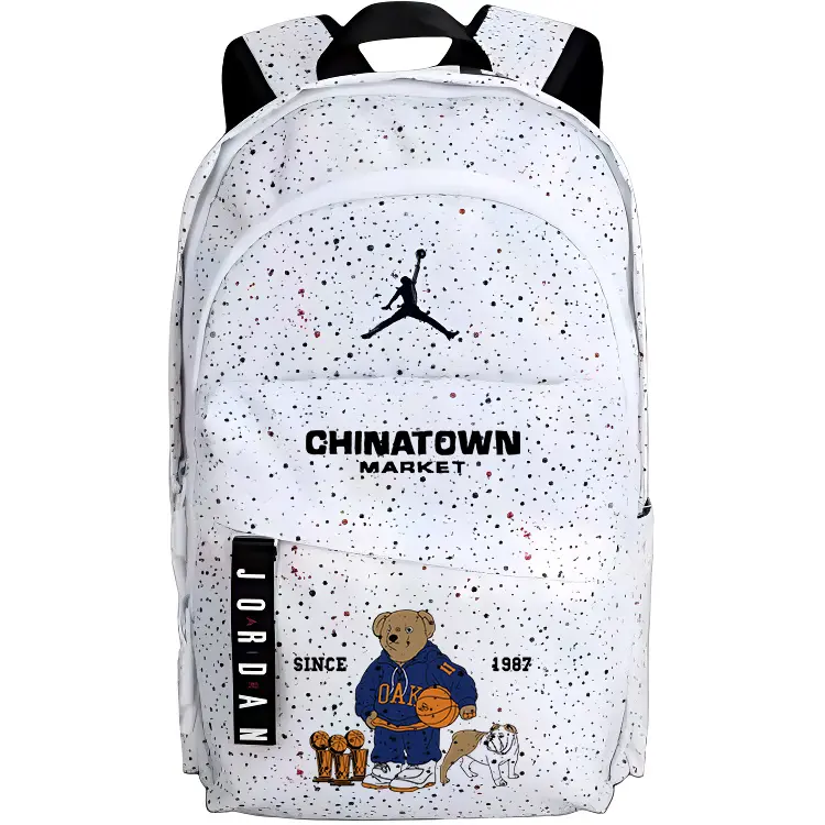 

Jordan Полиэстеровый рюкзак обычный унисекс Baby's Breath, Basketball 1
