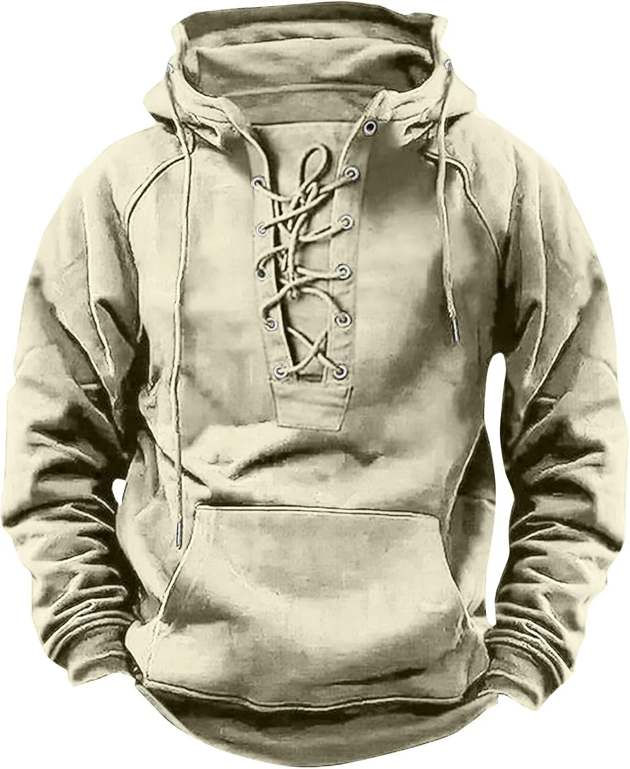 

Карго худи для мужчин тактическое винтажное с карманом Sblioda