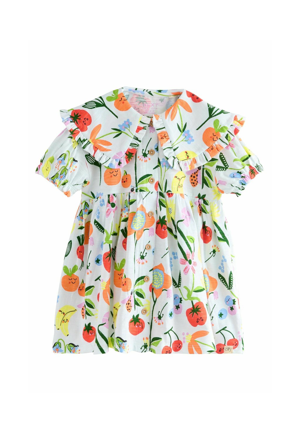 

Платье-рубашка REGULAR FIT SHORT SLEEVE COLLAR Next, белый