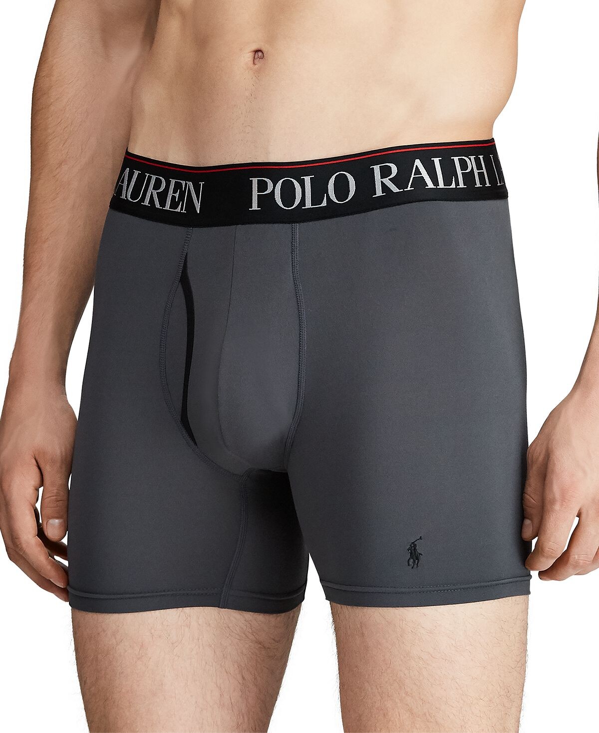 Мужской комплект из 3 штук. Трусы-боксеры из микрофибры 4-D Flex Cool Polo Ralph Lauren — фото 4