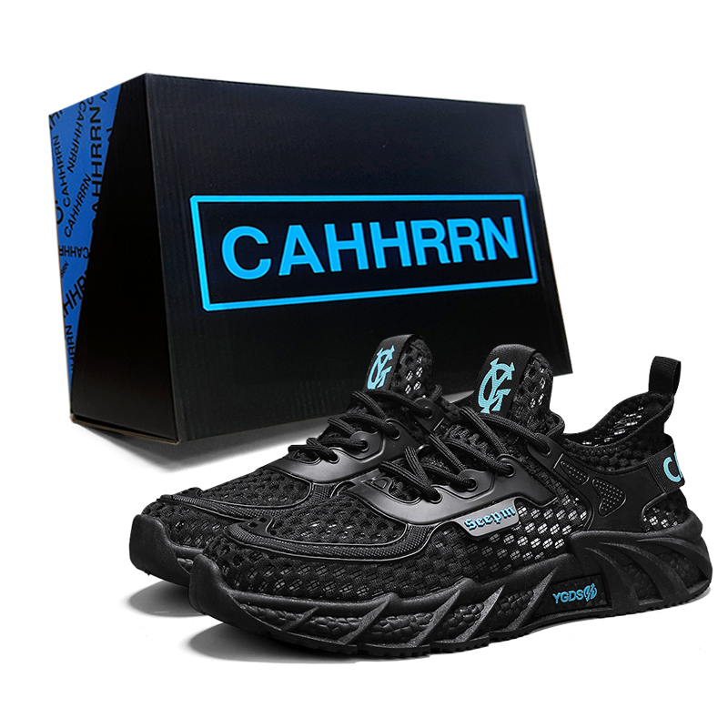 

Дышащие низкие повседневные туфли для мужчин CAHHRRN, Black