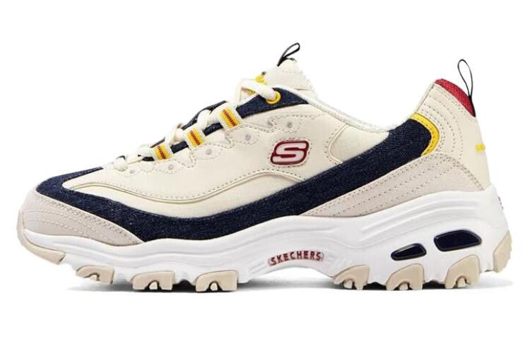 

Кроссовки женские D"Lites 1.0 Chunky с низким верхом Marfil/черный Skechers