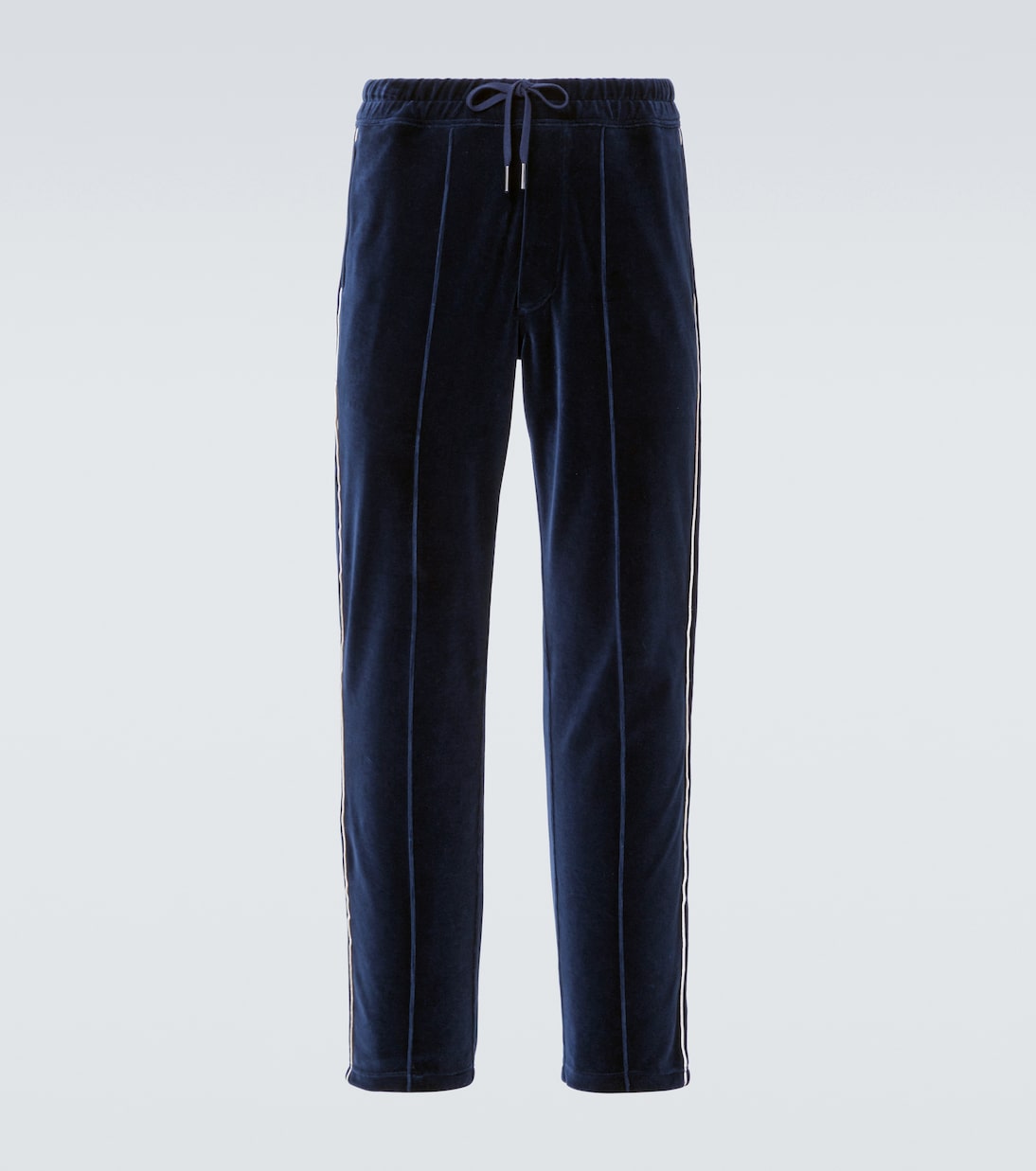 

Вельветовые спортивные брюки из хлопковой смеси Tom Ford, Deep Cobalt