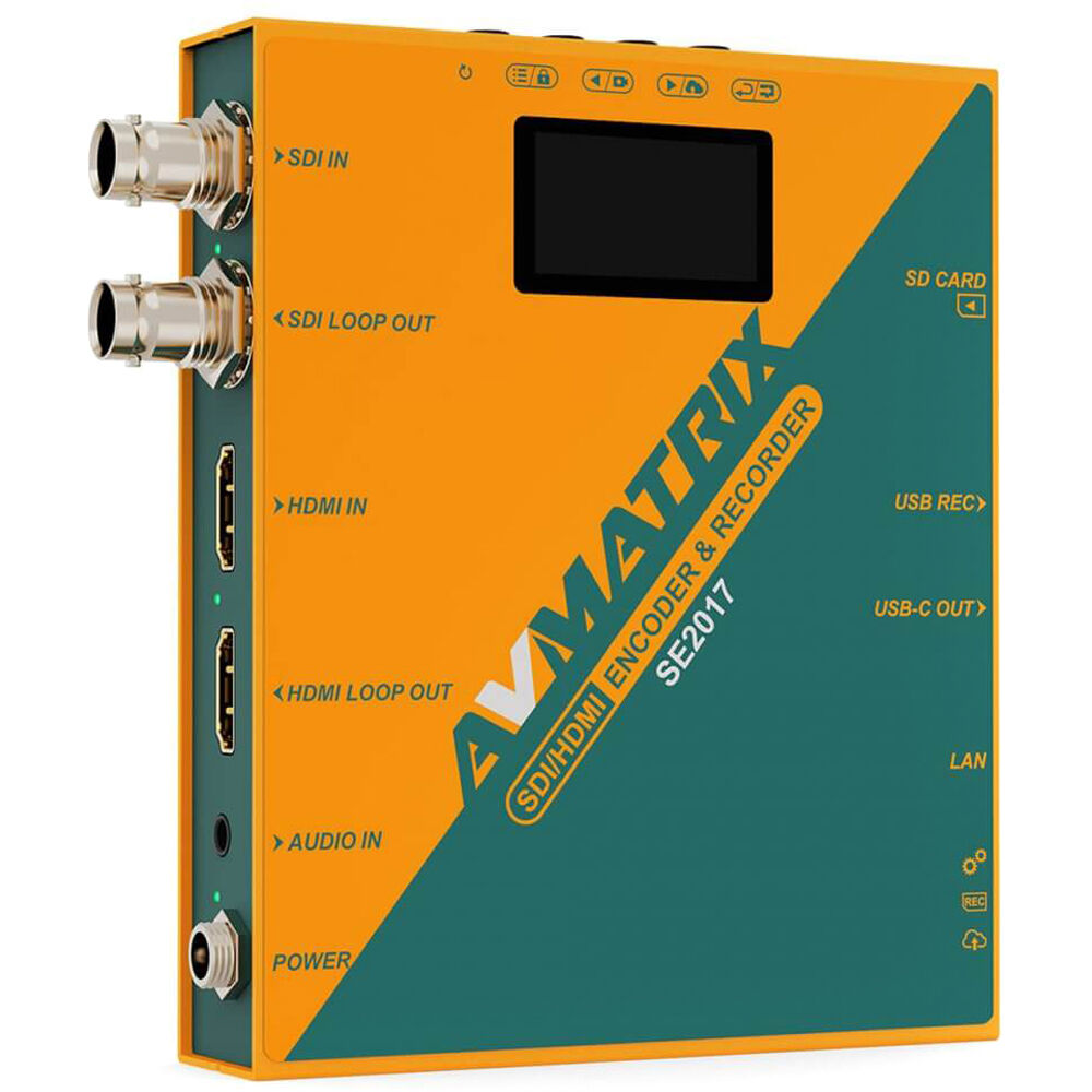 

AVMATRIX SE2017 3G-SDI/HDMI потоковый кодер/рекордер