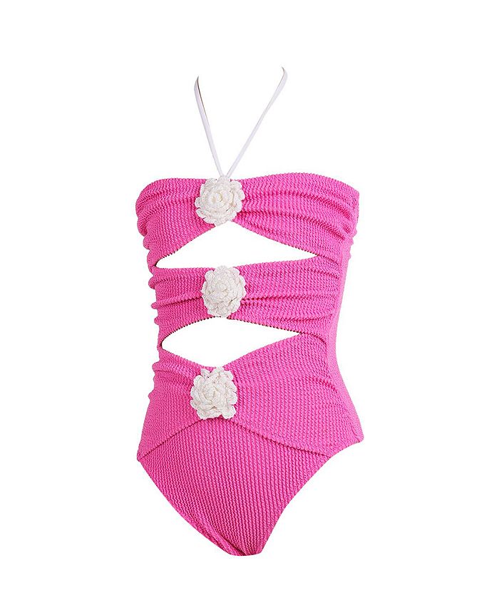 

Детский купальник Nilia One-Piece — для малышек и девочек постарше NESSI BYRD, розовый