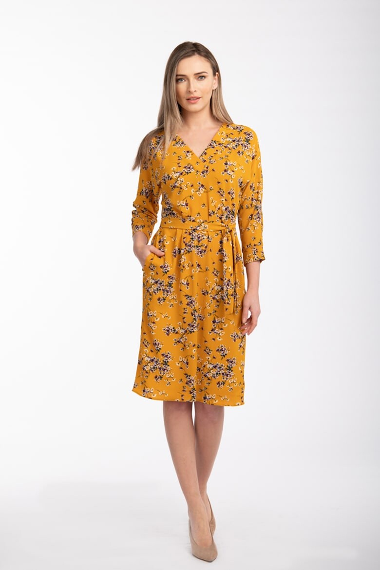 

Платье с выкройкой Мелиса с галстуком Couture De Marie, зеленый