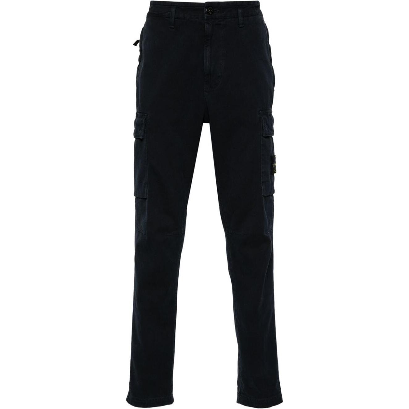 

Брюки с зауженным низом STONE ISLAND, marine синий