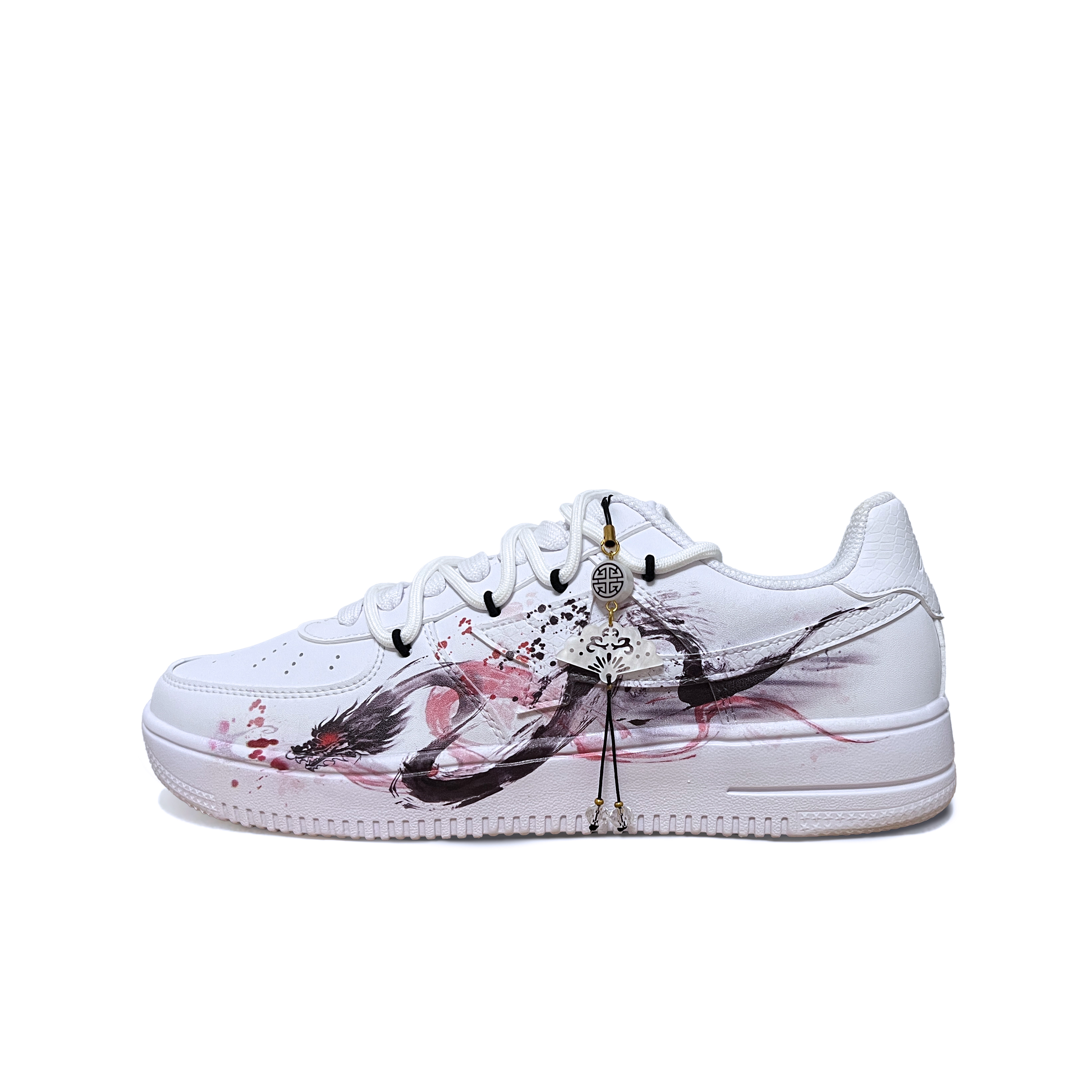 

XTEP Кроссовки Air Force One Cushioning, износостойкие, дышащие, низкие, для скейтбординга, мужские, белые