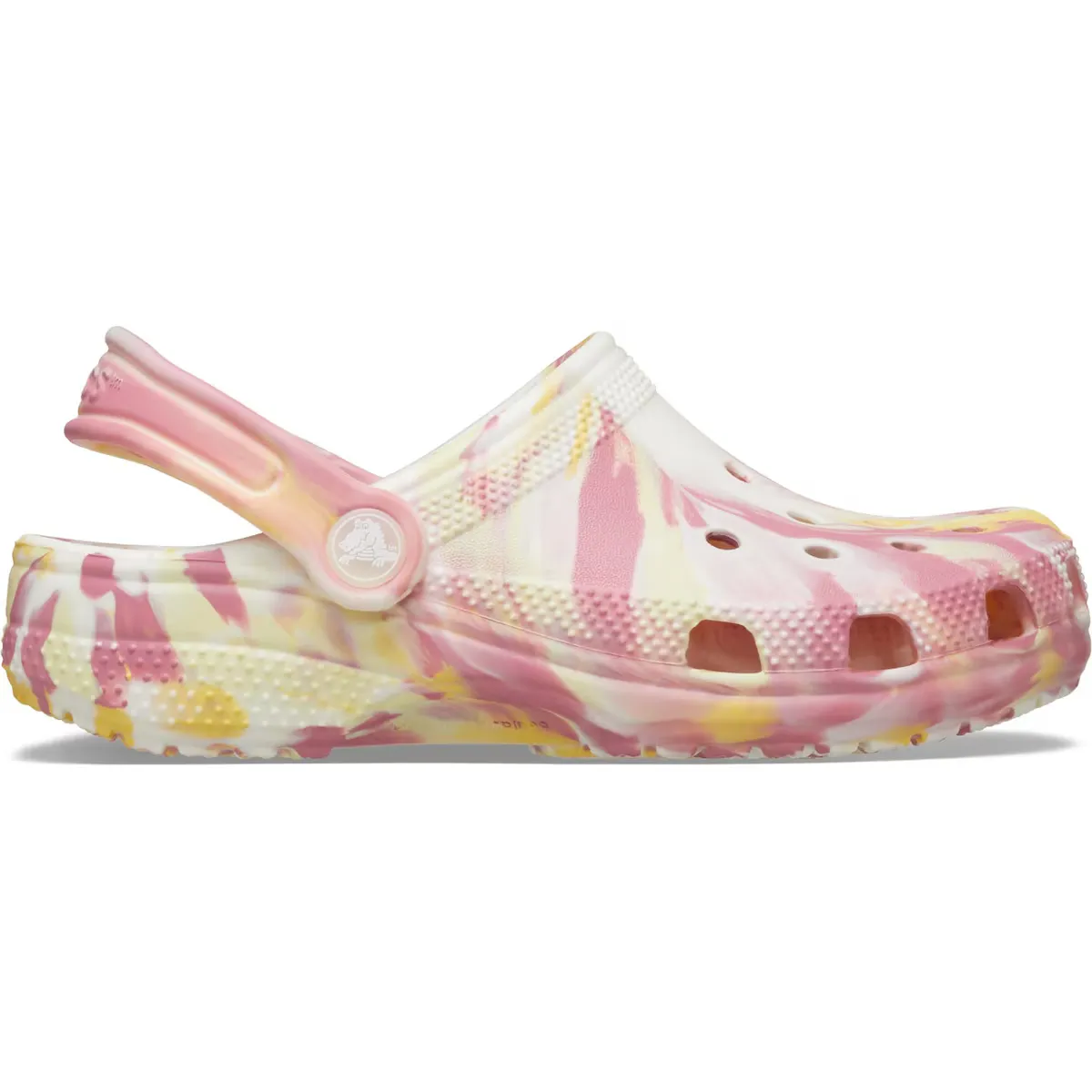 

Детские классические светящиеся мраморные сабо K Crocs Clogs, желтый