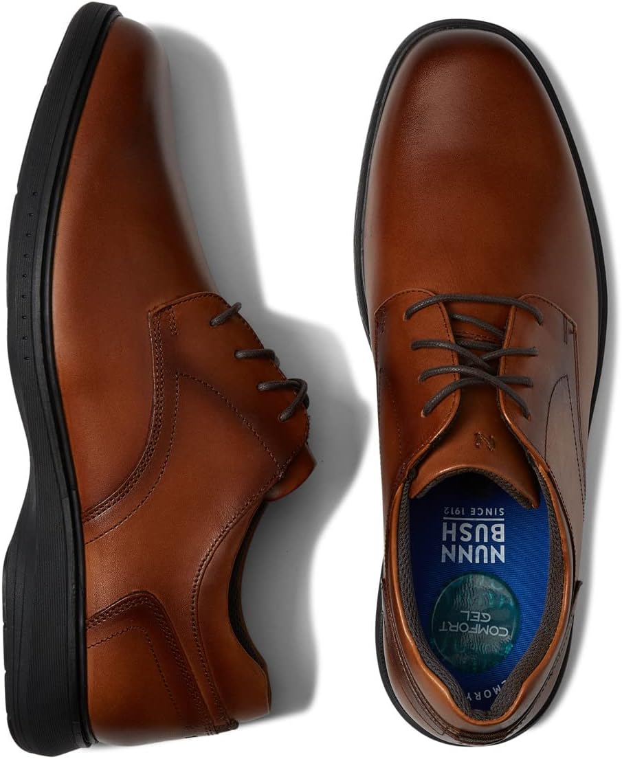 

Оксфорды Kore Pro Plain Toe Oxford Nunn Bush, цвет Cognac