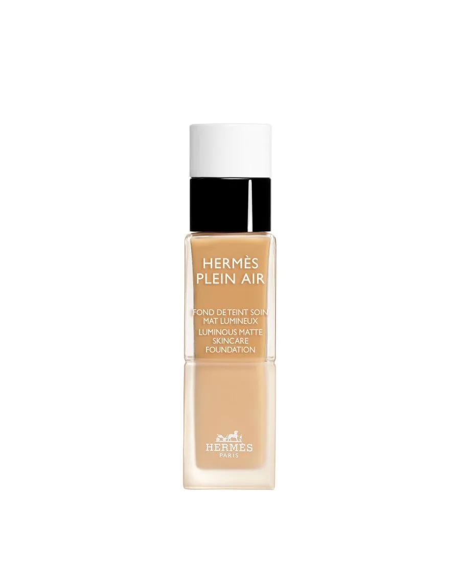 Тональная основа Plein Air, Luminous Matte Skincare Foundation, 1,11 унции HERMÈS, 45c seigle is a cool, slightly ochre medium бежевый