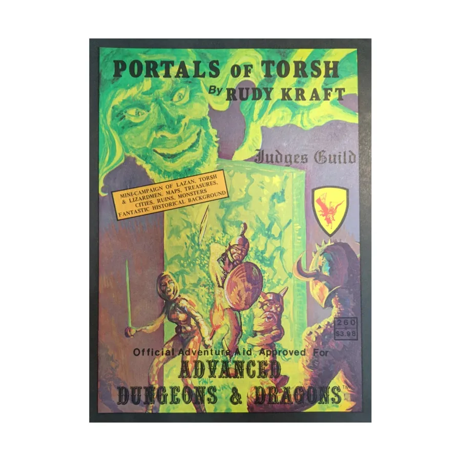 

Модуль Portals of Torsh (1st Printing), Dungeons & Dragons Fantasy Modules (N - S) (Judges Guild)