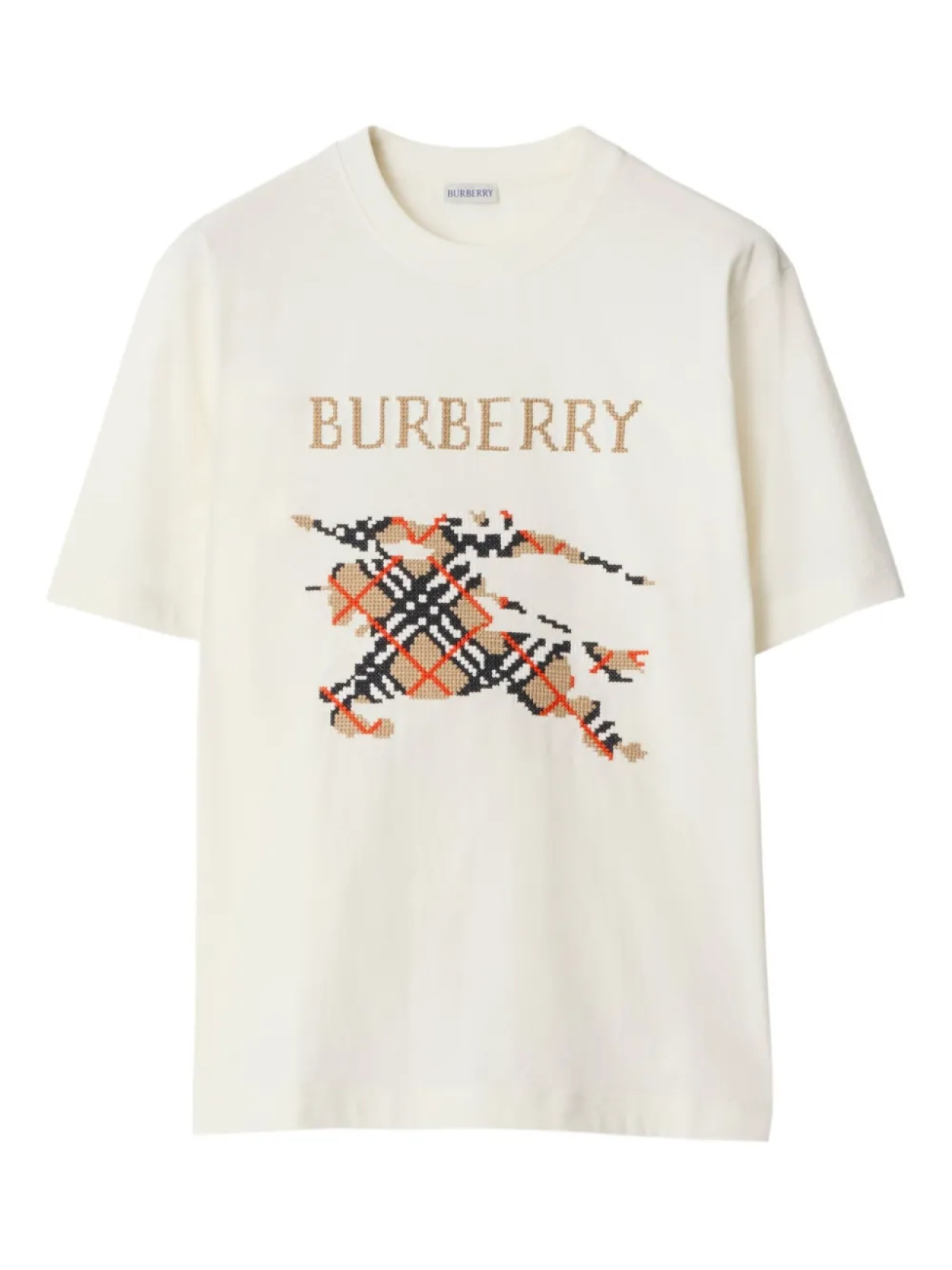 

Burberry cross-stitch EKD​ Футболка, нейтральный