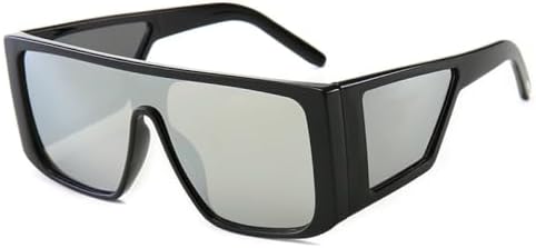 

Европейские квадратные солнцезащитные очки, большие, с плоской верхней частью, женские, винтажные, ретро, ​​для женщин и мужчин, с защитой от УФ-излучения UV400 MTZJH, C2