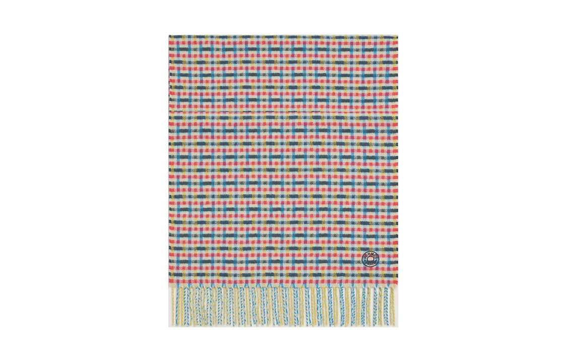 

HERMES Вязаный шарф мужской, Multicolor