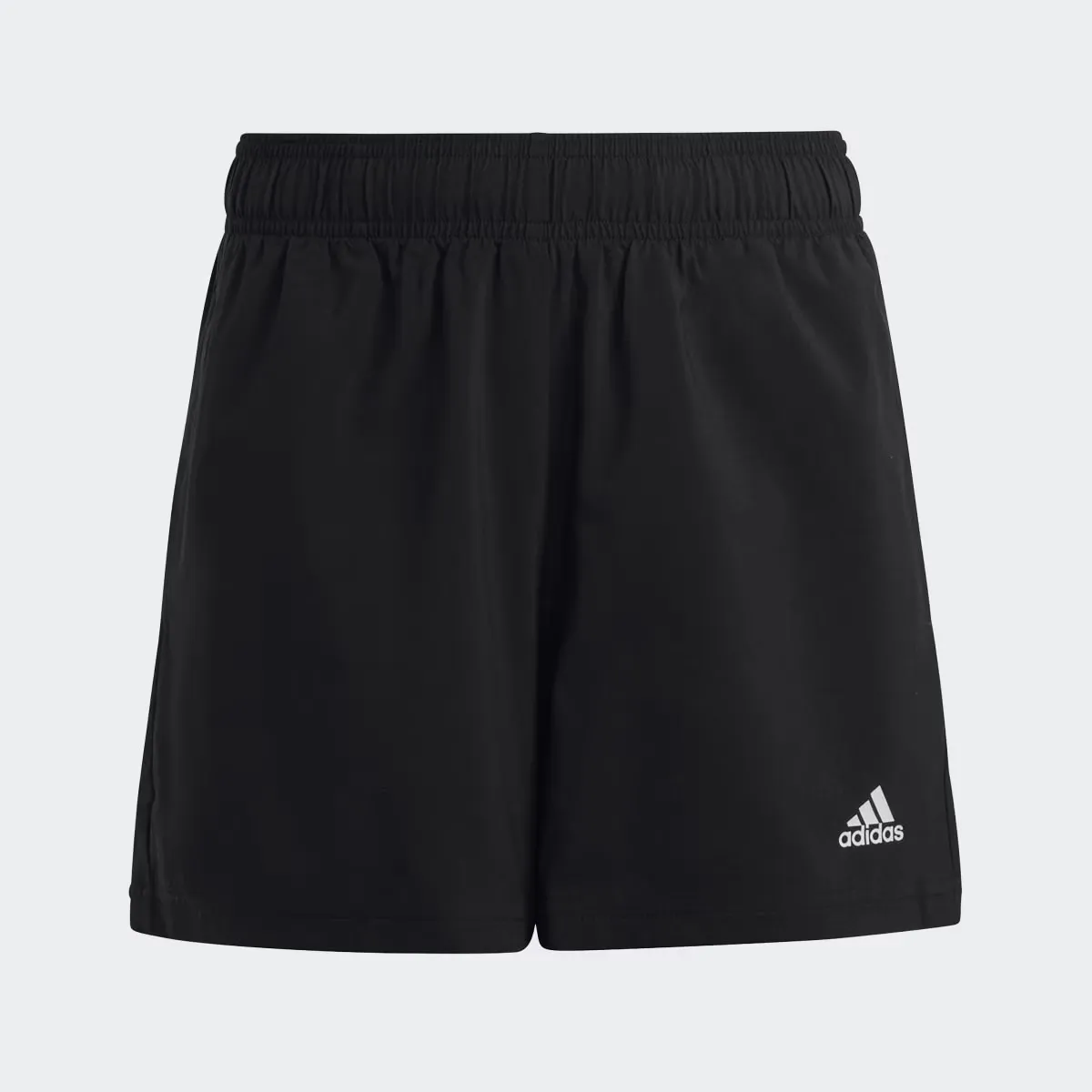 

Kids' Essentials Шорты челси с маленьким логотипом Adidas, чёрный