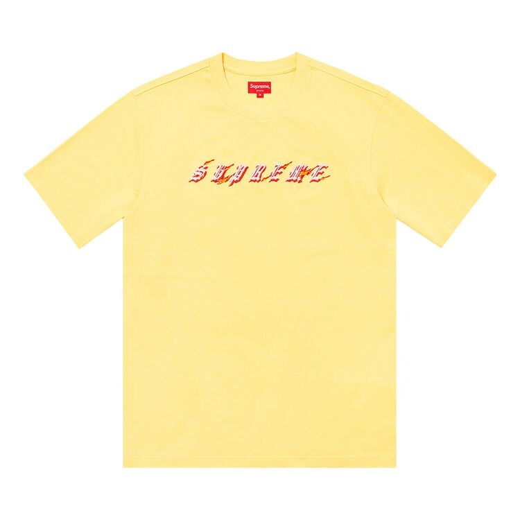 

Топ Supreme Flames Short-Sleeve Top Pale Yellow, желтый