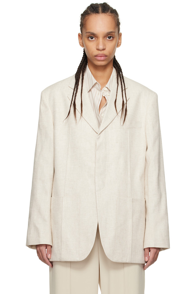 

Блейзер мужской 'La Veste d'Homme' Jacquemus, бежевый