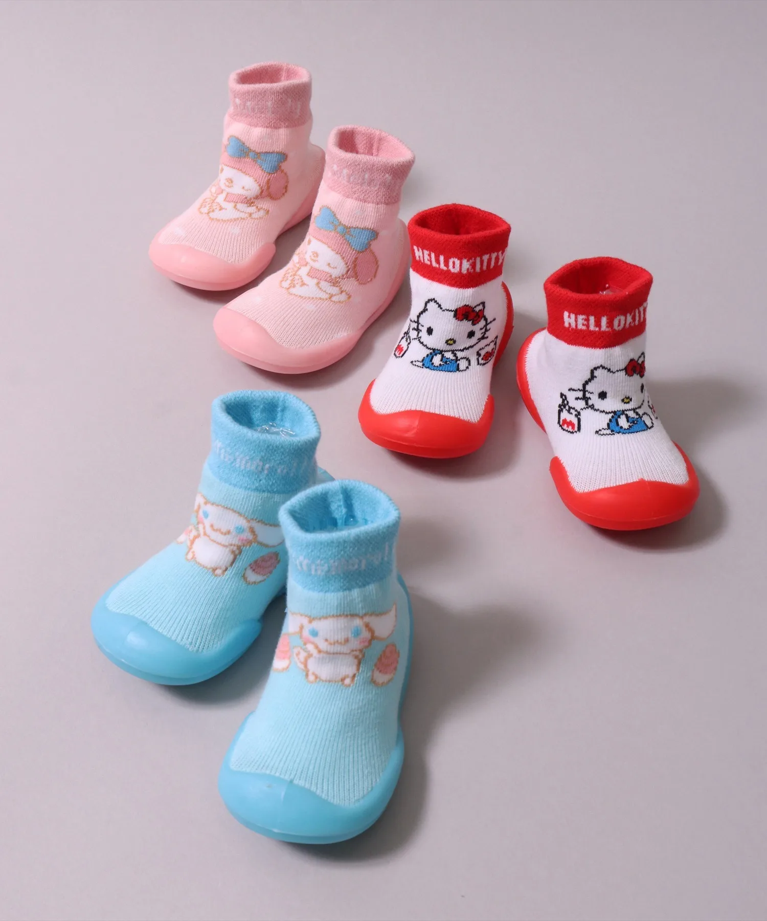 Детские сандали для малышей с антискользящей подошвой sanrio Disney красные — фото 2