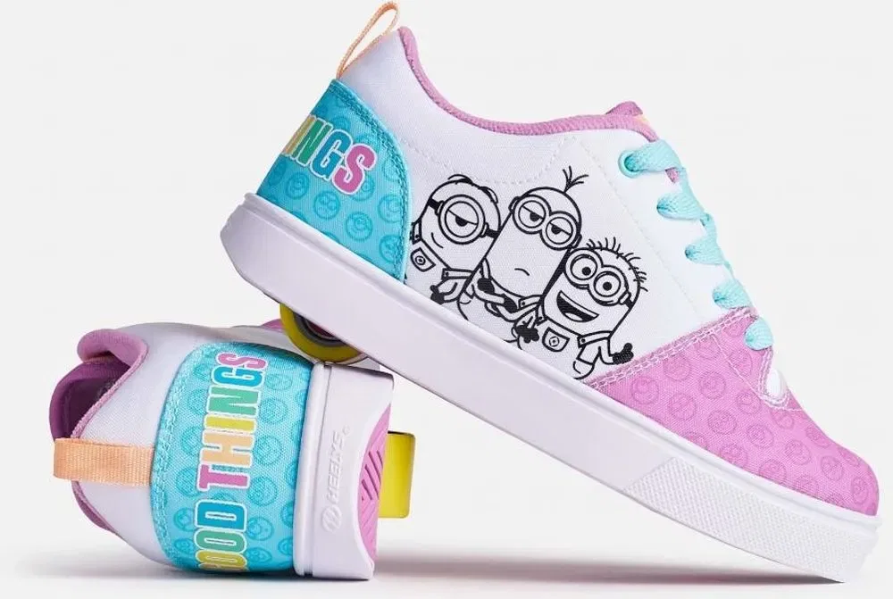 Сникерсы низкие с роликами, Heelys, мультиколор — фото 2