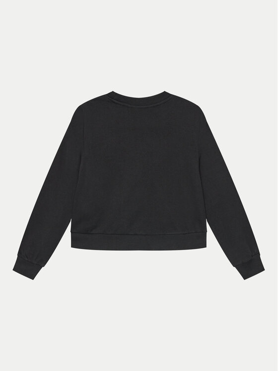 Свитшот classic fit J4YQ22 KA6R3 Guess, черный — фото 2