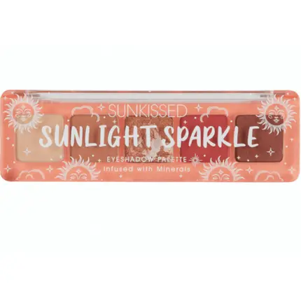 

Палитра теней для век Sunlight Sparkle 4,5 г - 5 красивых оттенков Sunkissed