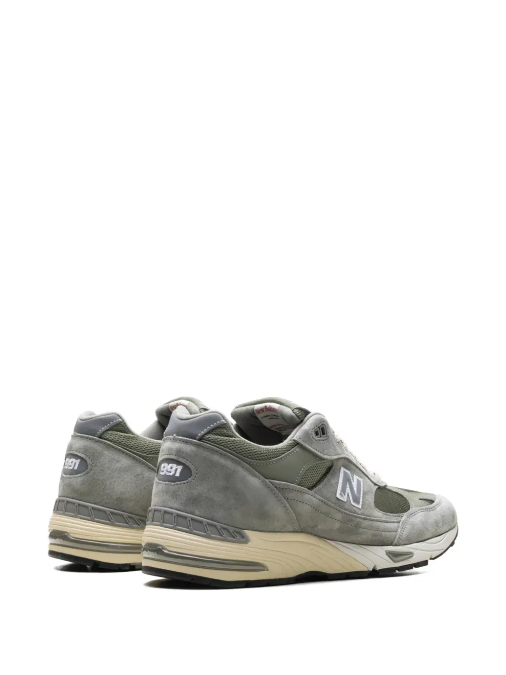 Кроссовки MiUK Kith из коллаборации с 991 New Balance, зеленый — фото 3