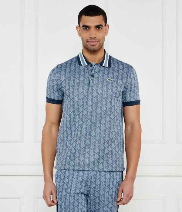

Рубашка поло Classic fit Lacoste, синий
