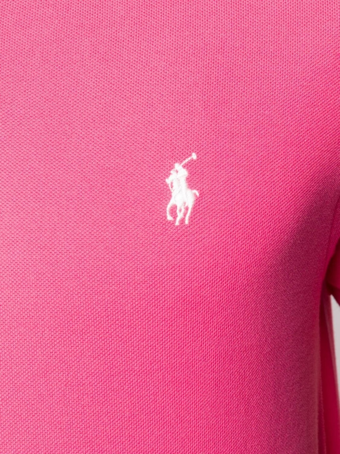 Polo Ralph Lauren рубашка-поло с вышитым логотипом, розовый — фото 4