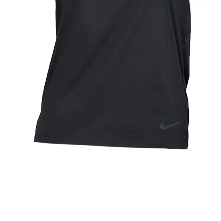 Nike Футболка Swoosh женская черная — фото 4