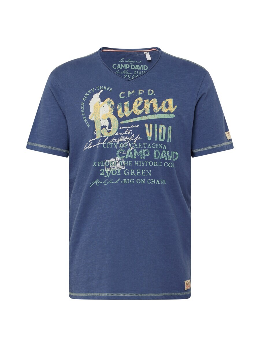 

Классическая футболка CAMP DAVID Shirt, сапфировый
