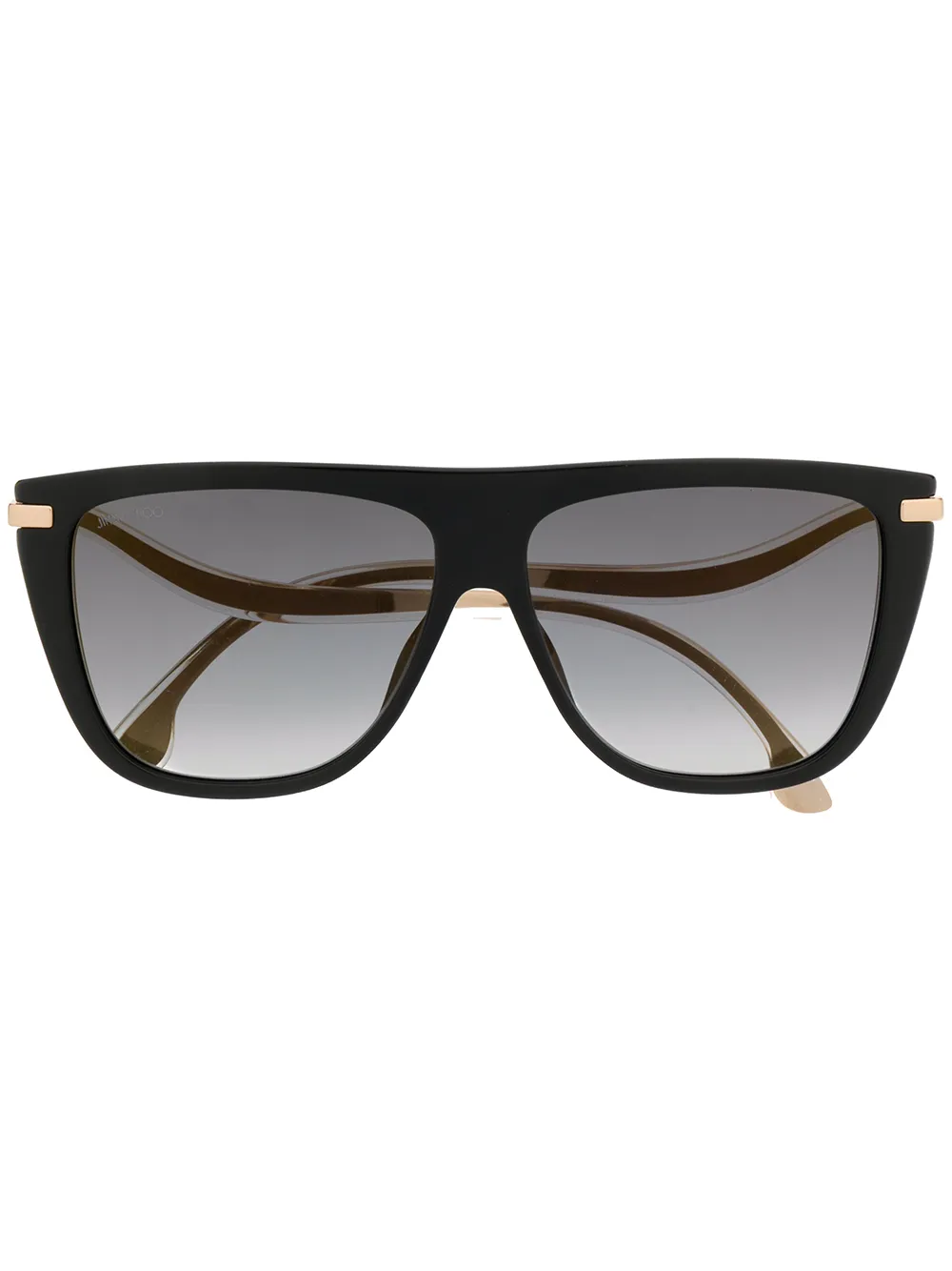 

Солнцезащитные очки Suvis в массивной оправе Jimmy Choo Eyewear, черный