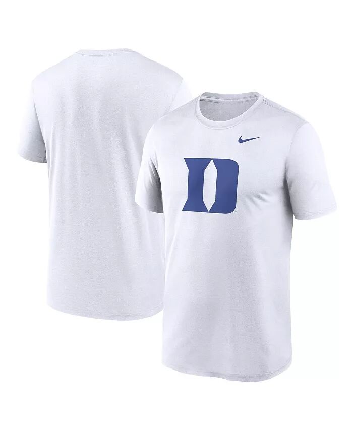 

Мужская белая футболка с логотипом Duke Blue Devils Primetime Legend Nike