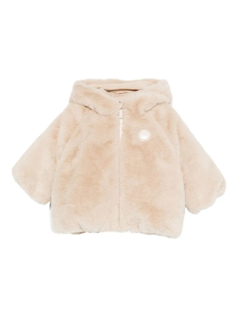 

Куртка с капюшоном и нашивкой-логотипом Emporio Armani Kids, нейтральный