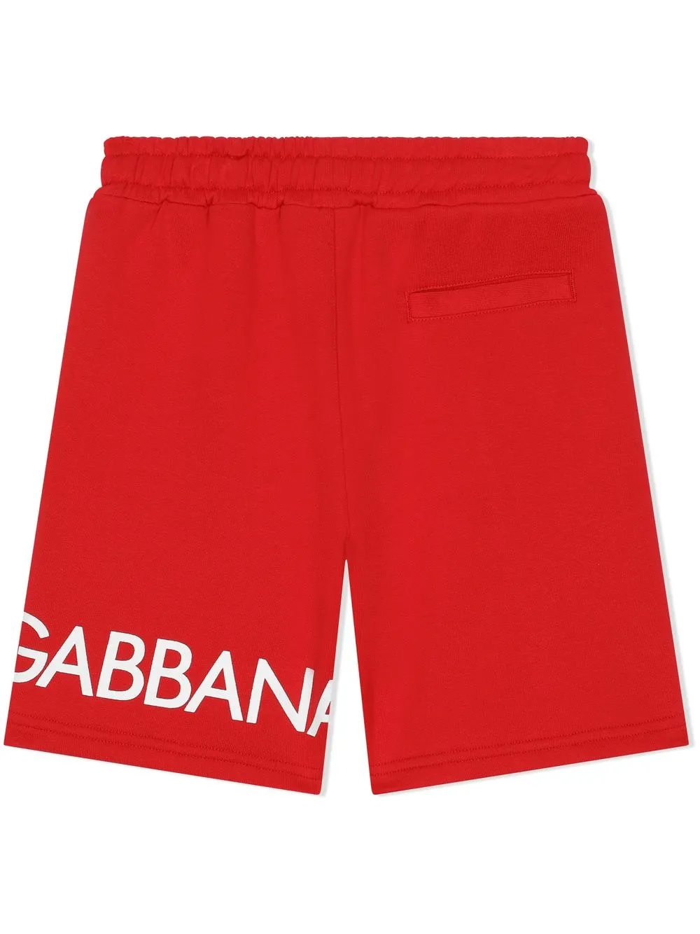 Спортивные шорты с логотипом Dolce & Gabbana Kids, красный — фото 2
