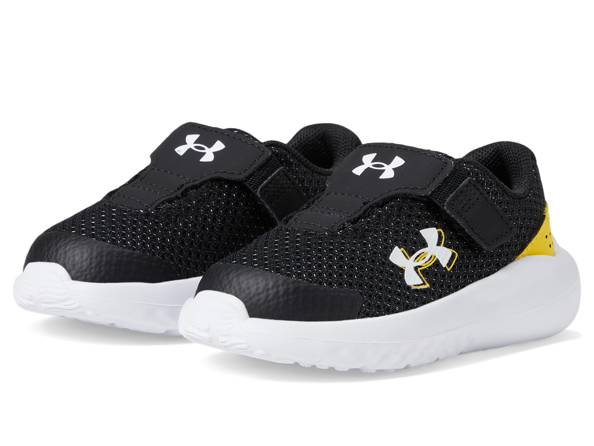 

Кроссовки Under Armour Kids Infant Surge 4 Alternate Closure, Black/Taxi/White