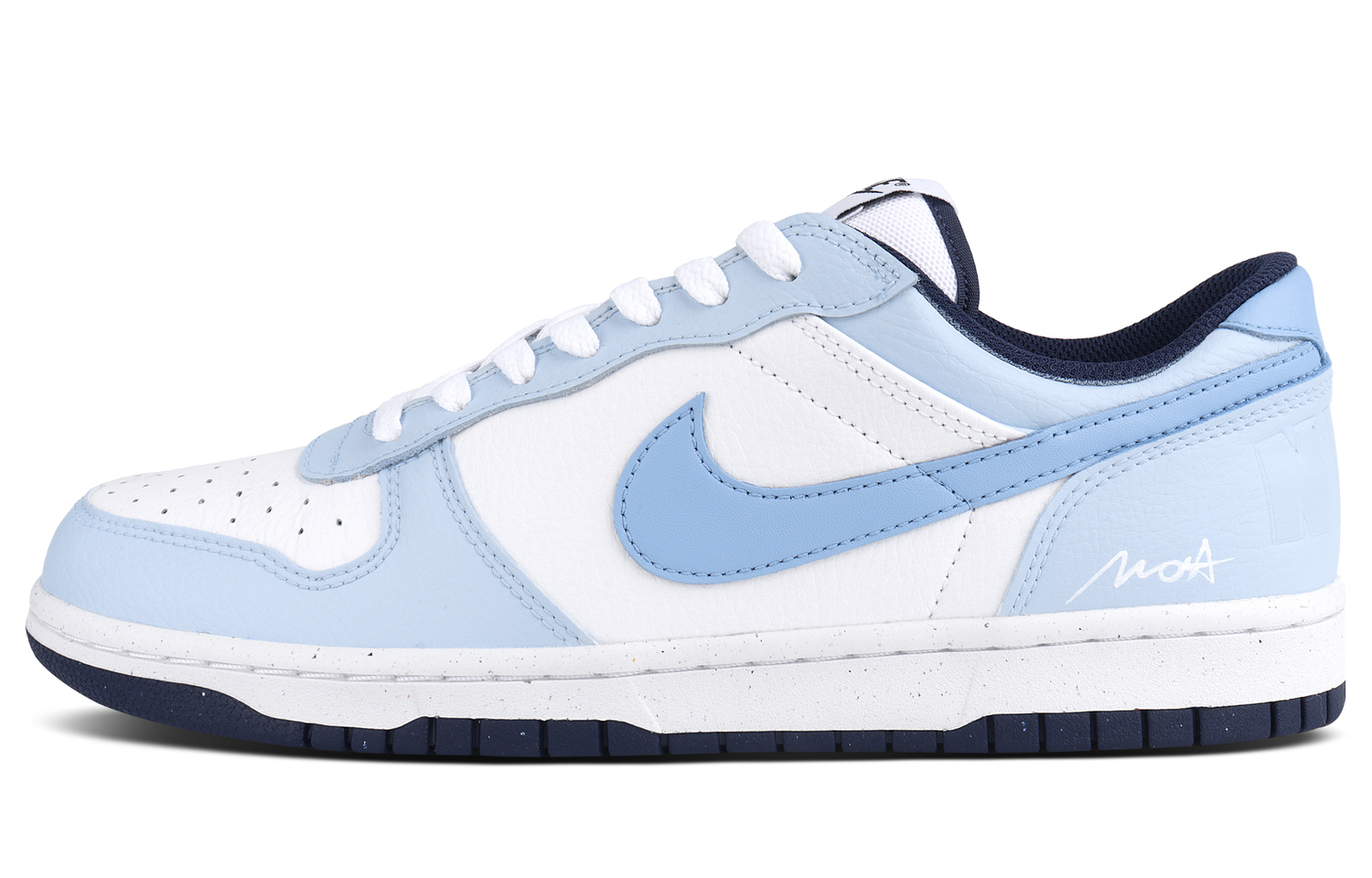 

Nike Большие устойчивые к истиранию низкие кроссовки для скейтбординга мужские blue white