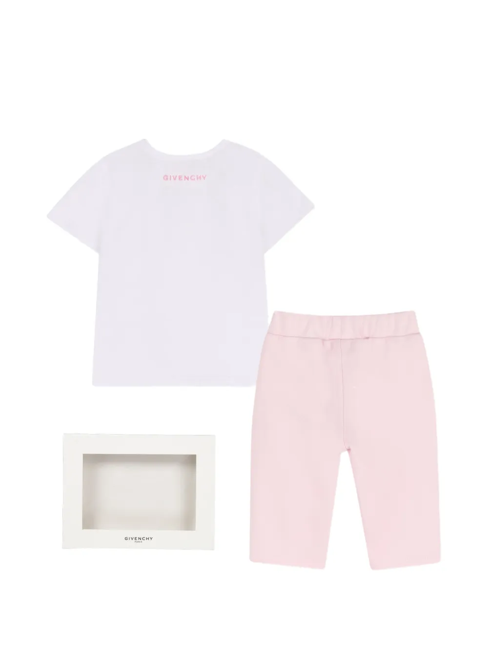 Спортивный костюм с принтом Тедди Givenchy Kids, белый — фото 2