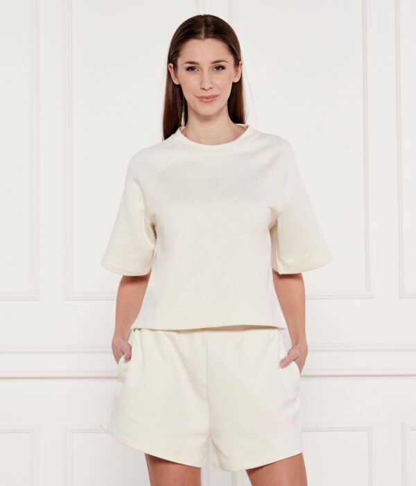 

Свитер dorlina_b Loose fit frotinis audinys Hugo Blue, экрю