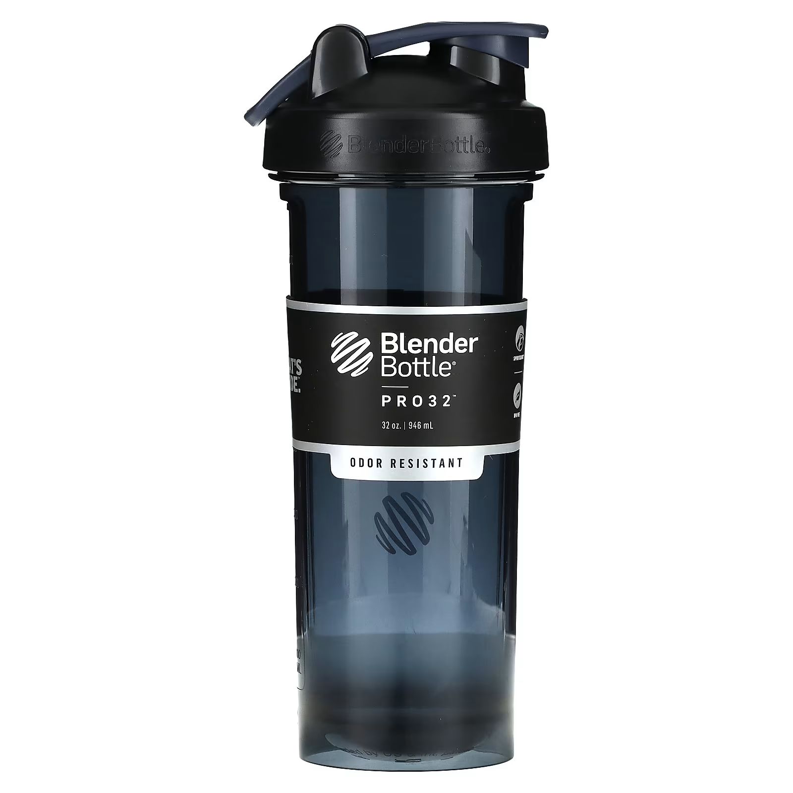 

Бутылка, серия Pro, Pro32, FC Black, 32 унции (946 мл) Blender Bottle