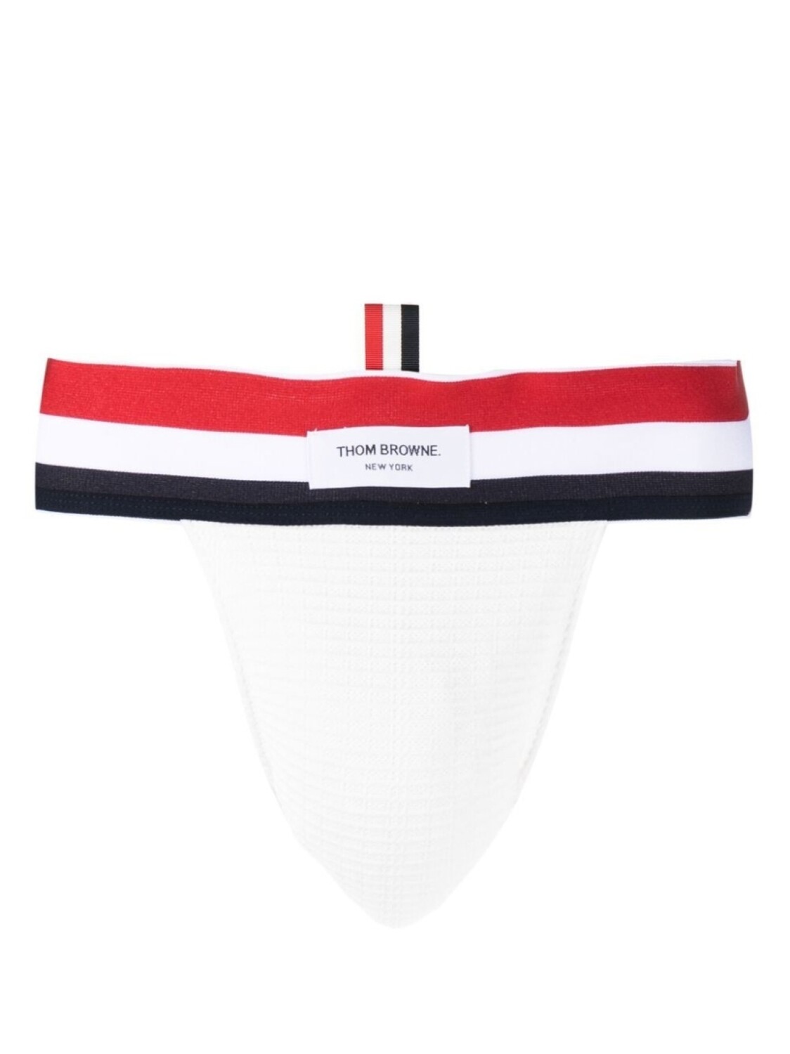 

Thom Browne трусы-джоки с полосками RWB, белый