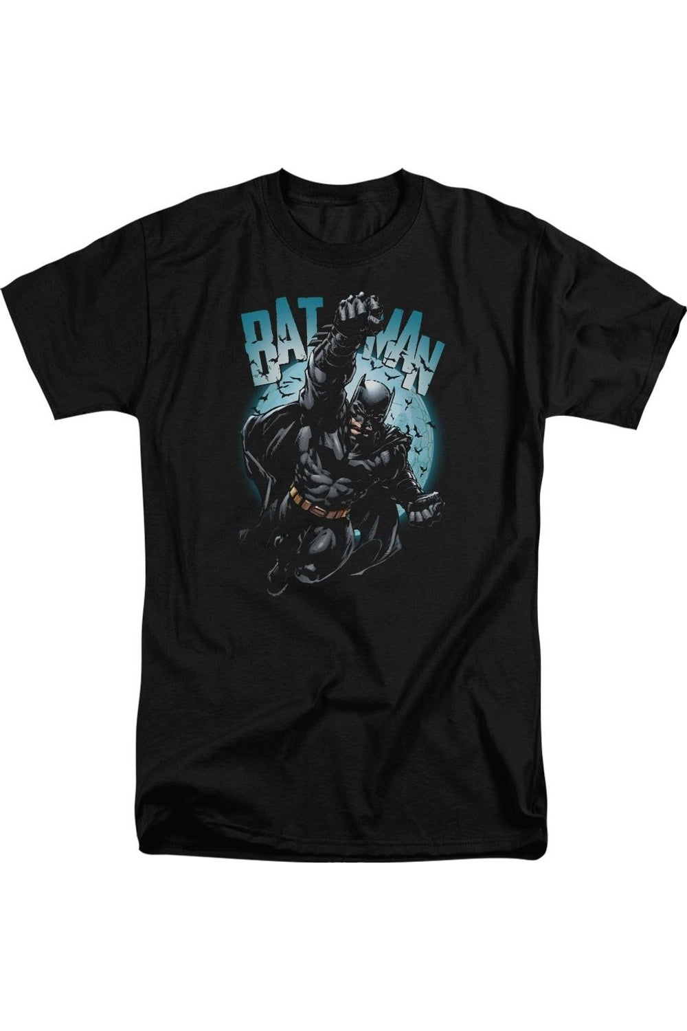 

Футболка с коротким рукавом Batman Moon Knight для взрослых Gildan, черный
