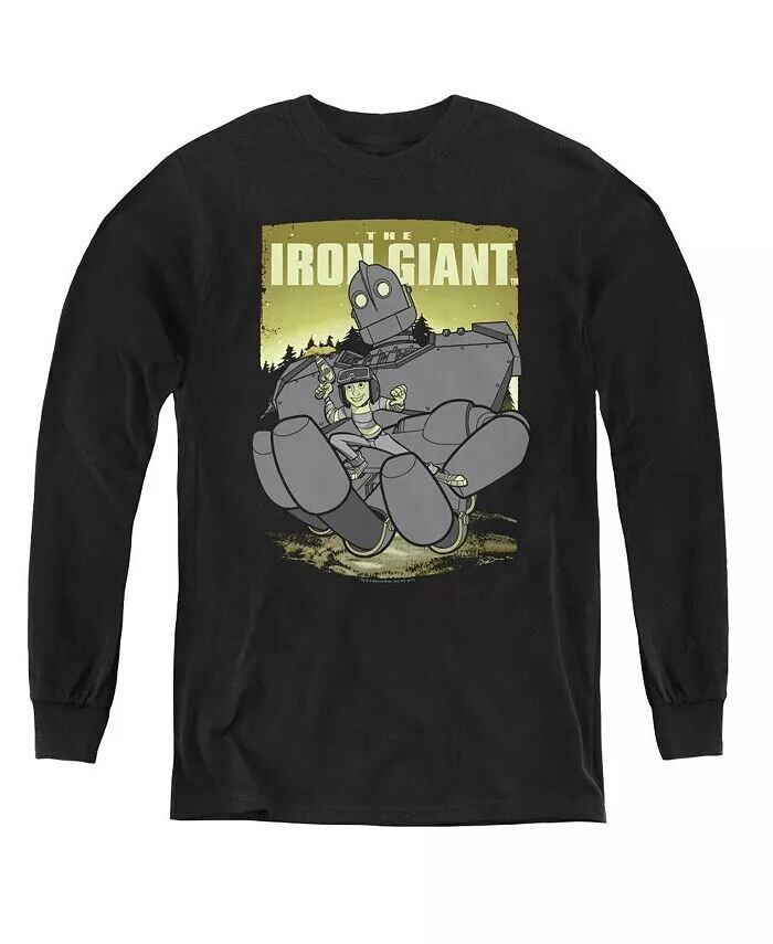 

Свитшот с длинным рукавом для мальчиков Youth Helping Hand Iron Giant