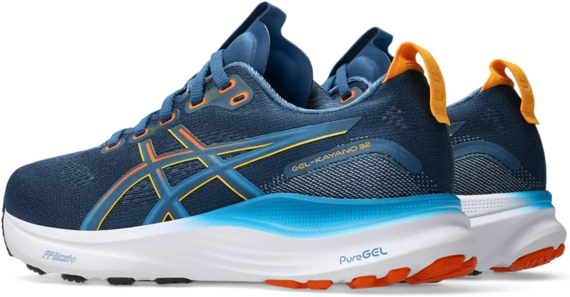 Детские беговые кроссовки ASICS Gel-Kayano 32 GS, светло-голубой — фото 2