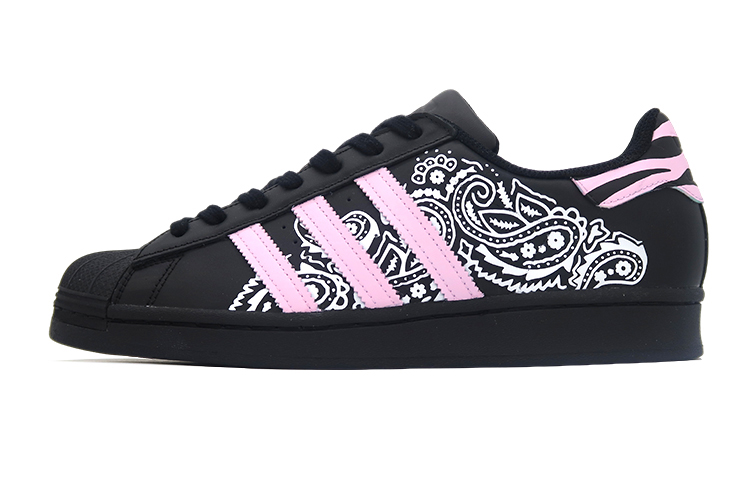 

Кроссовки Adidas Originals Superstar Series Skateboard Shoes Unisex Low-Top Black Pink/White