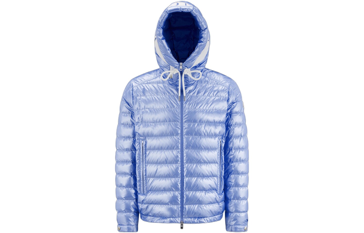 

Пуховик мужской светло-голубой Moncler
