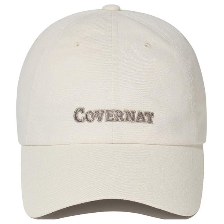 

COVERNAT Хлопковая бейсболка унисекс белая, White