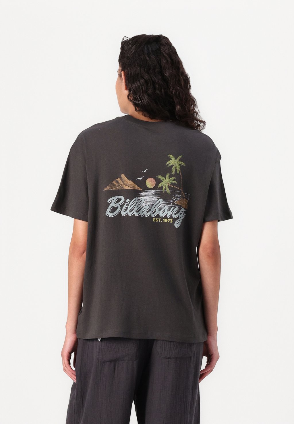 

Футболка с принтом WHAT A VIBE TEE Billabong, черный
