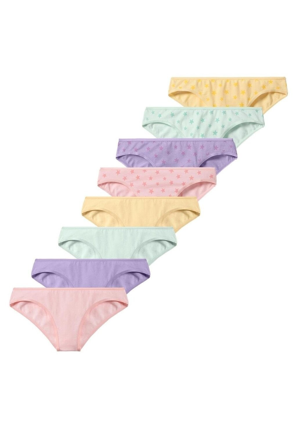 

Трусы 8 PACK LASCANA, цвет gelb lila mint rosa